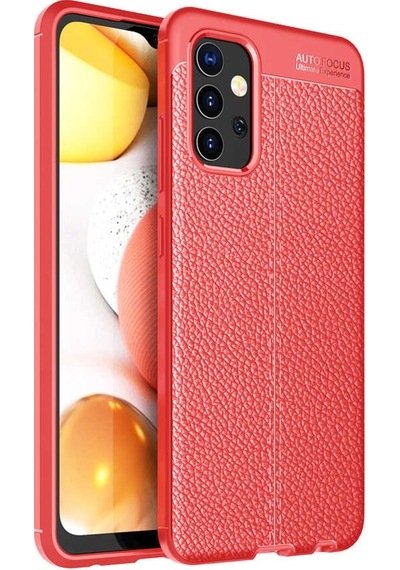 Samsung Uyumlu Galaxy A32 4G Kılıf Deri Tarzı Niss Silikon Case