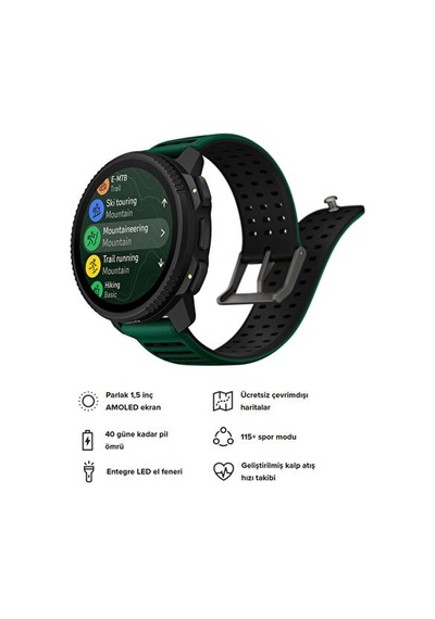 Suunto Vertıcal 2 Sporcu Saati Ss051207000 Yeşil