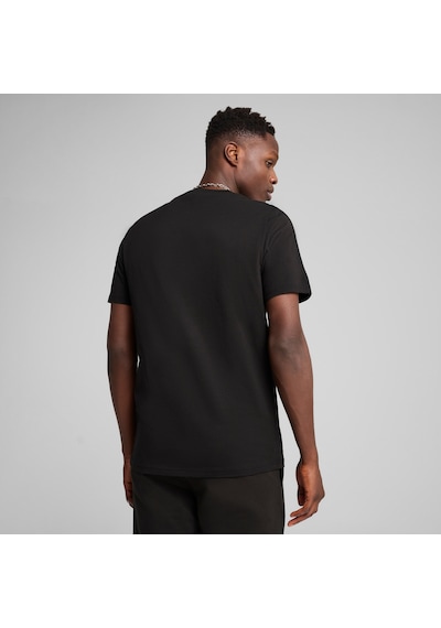 Puma Sports Legacy Erkek Grafik Tişört 629627 01 SIYAH Siyah
