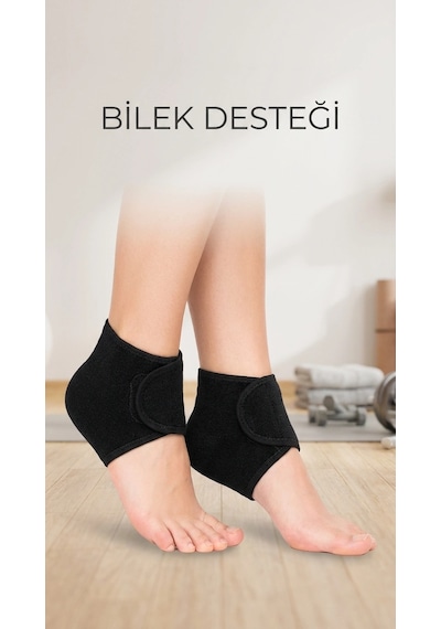 Silikon Tabanlı Ortopedik Topuk Dikeni Destek Çorap Seti 2'li