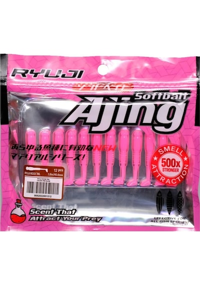 Ryuji Rock Tail 4cm Kokulu Silikon Yem 12 Adet