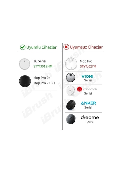 Mop 2 Pro 3d Uyumlu Vakum Mop Robot Süpürge Filtre, Fırça Set