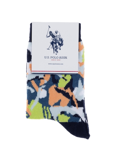U.S. Polo Assn. Erkek Çocuk 3'lü Soket Çorap 50299297-VR033