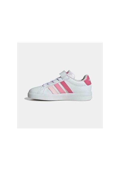Adidas Grand Court 3.0 El C Unisex Çocuk Sneaker Kj4370 Beyaz