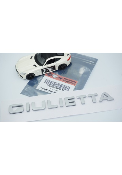 Dk Tuning Alfa Romeo Giulietta Gri Abs 3m 3d Bagaj Yazı Logo Arma