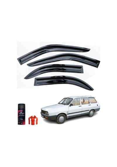 Renault 12 Toros Stw Mügen Cam Rüzgarlığı 4 Lü Takım+koku