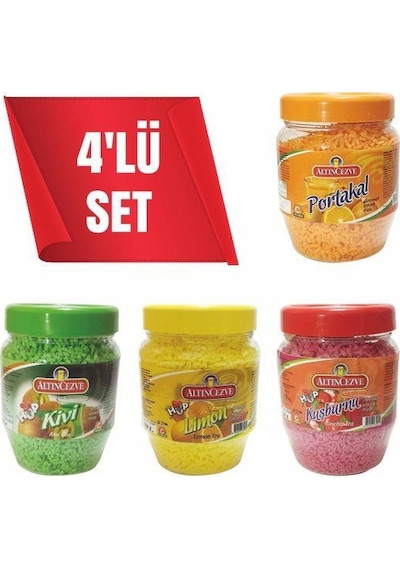 Altıncezve Portakal + Limon + Kuşburnu + Kivi Granül Oralet 4 x 300 G