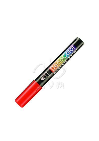 Marvy Decocolor Akrilik Paint Marker-Red