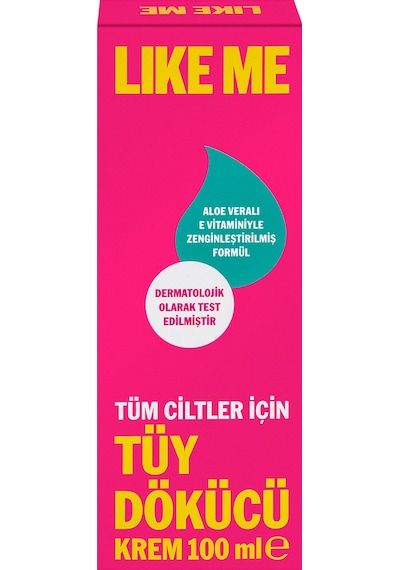 Like Me Tüm Ciltler İçin Tüy Dökücü Krem 100 Ml