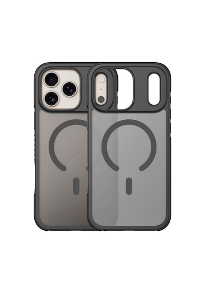 Buff Apple iPhone Uyumlu 18 Pro Max/17 Pro Max Magsafe Air Bumper Kılıf Black Siyah