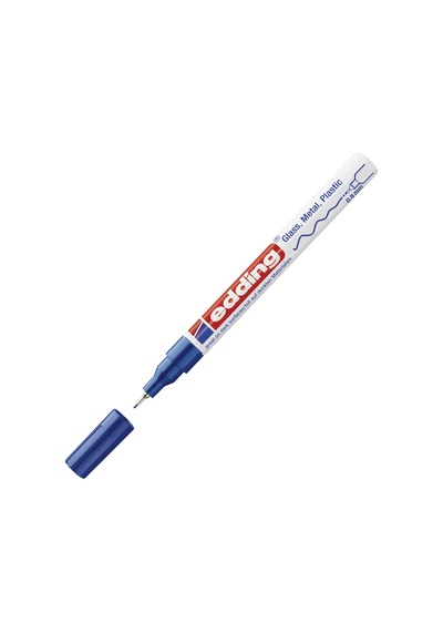 Edding Markör Dekor Boya 0.8 Mm Yuvarlak Uçlu Mavi 780 Çok Renkli