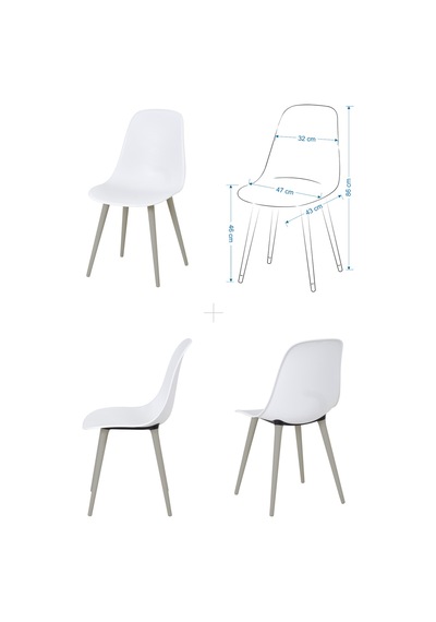 Vilinze Tilia Plastik Bahçe Balkon Bistro Seti Katlanır Masa 60 60 Cm 1+4 Set Beyaz Vilinze Tilia Plastik Bahçe Balkon Bistro Seti Katlanır Masa 60 60 Cm 1+4 Set Beyaz