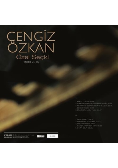 Cengiz Özkan Özel Seçki 1998-2015 Plak Lp