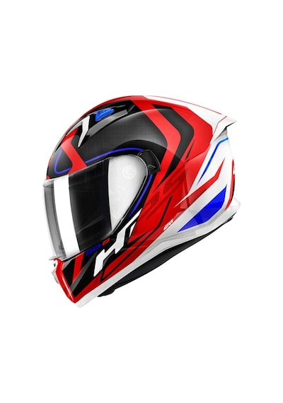Givi 50.8 Racer Kapalı Kask Beyaz Kırmızı Siyah