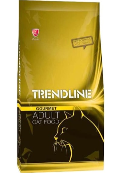 Trendline  Gourmet Renkli Karışık Yetişkin Kedi Maması 5 x 1 KG