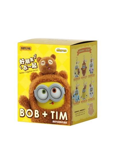 Bob + Tim Minions Better Together Blind Box Peluş Anahtarlık