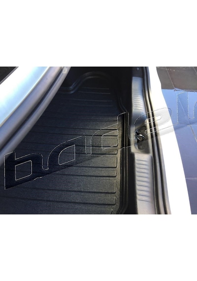 Egea Sedan 2015-2021 Bagaj Paspası Havuzlu Kaucuk Tam Uyum Siyah