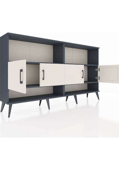 Arges Konsol 4 Raflı 4 Kapaklı 176x30x99 Antrasit-aytaşı/antrasit Antrasit-aytaşı/antrasit Arges Konsol 4 Raflı 4 Kapaklı 176x30x99 Antrasit-aytaşı/antrasit Antrasit-aytaşı/antrasit