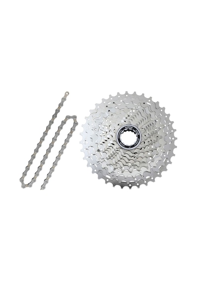 Shimano Deore Cs-hg50 11/36+cn-hg54 10'lu Kaset Zincir Seti Siyah
