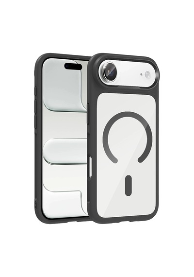 Apple Uyumlu iPad iPhone 17 Air Kılıf M-safe Şarj Özellikli Metal Kamera Çerçeveli Zore Tiko Kapak Çok Renkli