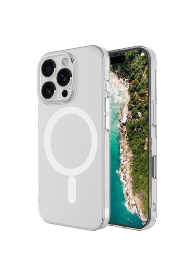 Teleplus Apple Uyumlu iPhone  16 Pro Max Kılıf Exl Mika Sert Pc Magsafe Özellikli Kapak
