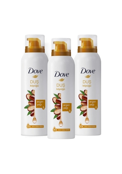 Dove Argan Yağı Duş Köpüğü 200 Ml X 3 Adet PKT.DOVE.039 Diğer