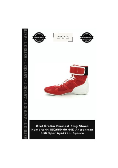 Özel Üretim Everlast Ring Shoes Numara 44 852660-60 44k Antrenman Stili Spor Ayakkabı Sporcu