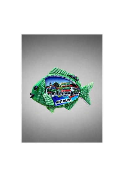 Antalya Temalı Kabartmalı Polyester Magnet 8,5 Cm X 6cm 65971579