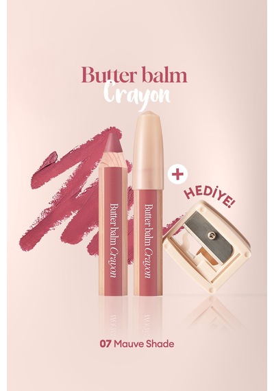 Clıo Butter Balm Crayon 007 Mauve Shade 007