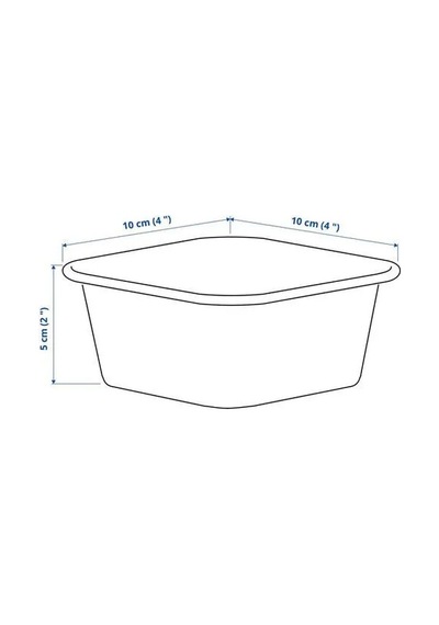 Sumuhome Nojıg Düzenleme Saklama Kutusu Bej 10x10x5 Cm Bej