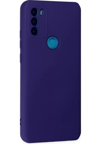 Newface General Mobile Gm 21 Plus Kılıf Nano İçi Kadife Silikon - Mor