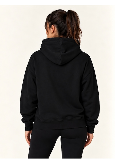 Vıgoss Baskılı Kadın Sweat 14102-30112 SIYAH