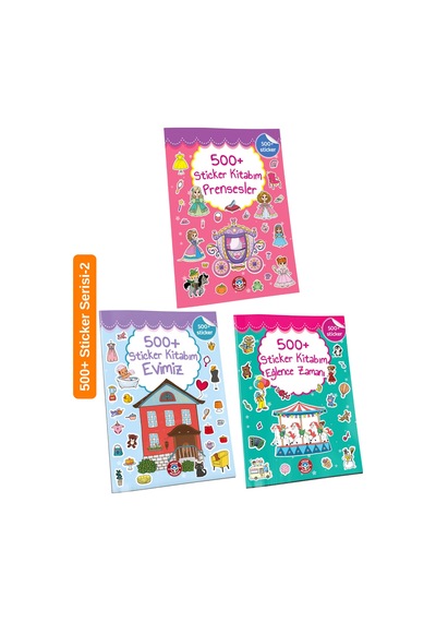 500+ Sticker Kitaplarım Serisi-2