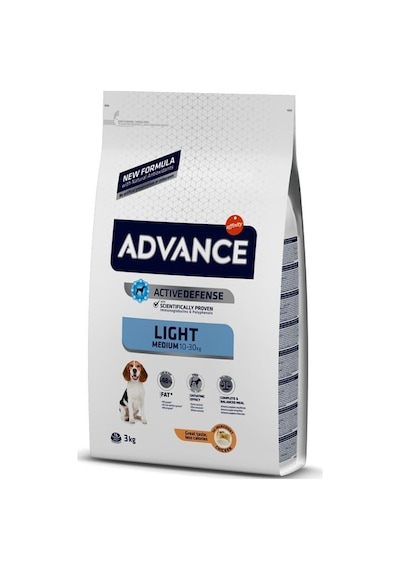 Advance Medium Light Tavuklu Orta Irk Yetişkin Diyet Köpek Maması 3 KG