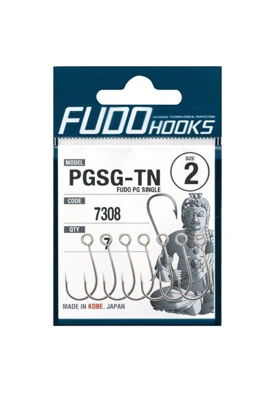 Fudo 7308 Pg Single Yeni Nesil Galvaniz Sahte İğnesi 2/0
