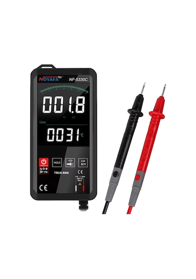NOYAFA NF-5330C GENİŞ EKRANLI DİJİTAL ÖLÇÜ ALETİ (DOKUNMATİK EKRAN)