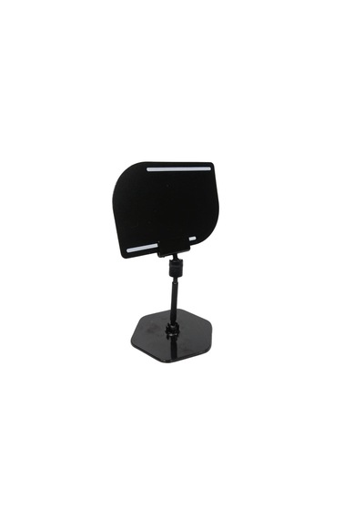 10 Adet Standlı Etiket Tutucu & 9 x 6 CM Silinebilir Siyah Etiket