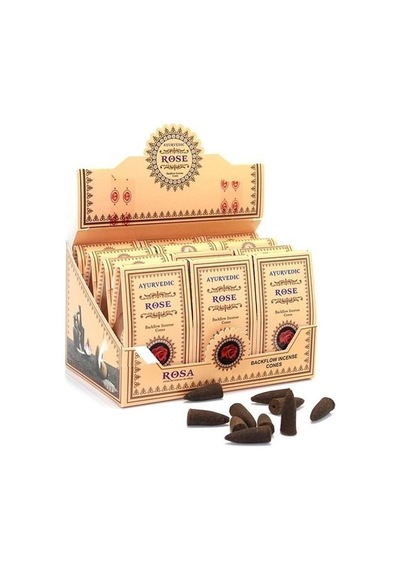 Ayurvedic Geri Akışlı Şelale Tütsü Gül 35 G