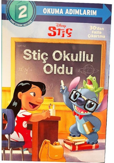 Dısney Okuma Adımlarım - 2. Adım - Stiç - Okullu Oldu