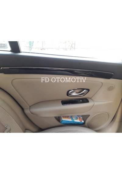 Renault Laguna 3 Full Set Maun Kaplama Seti Piano Black Renk
