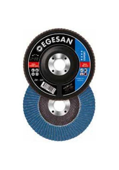 Egesan Paslanmaz Flap Disk Expert 115Mm Zr 80 Kum