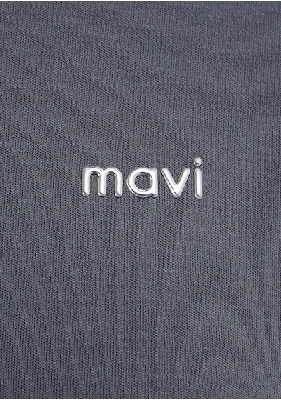 Mavi - Mavi Logo Baskılı Gri Tişört 1613882-83620