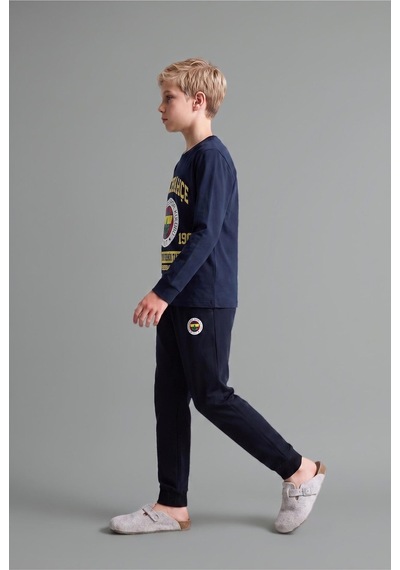 Defacto Fenerbahçe Lisanslı Bisiklet Yaka Uzun Kollu Üst Jogger Alt Pijama Takımı Erkek Çocuk I2029a826aunv71 Lacivert-nv71 Defacto Fenerbahçe Lisanslı Bisiklet Yaka Uzun Kollu Üst Jogger Alt Pijama Takımı Erkek Çocuk I2029a826aunv71 Lacivert-nv71