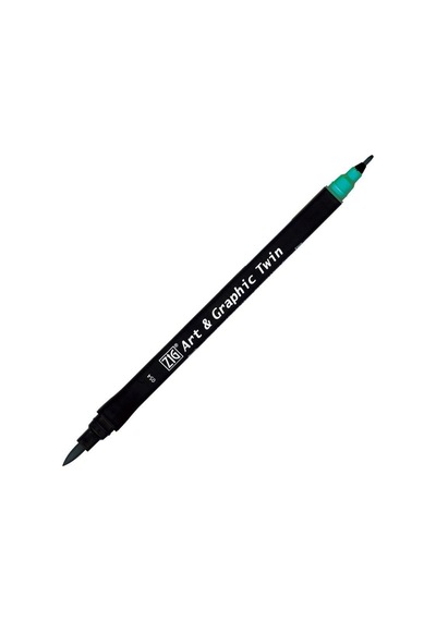 Zıg Art&Graphıc Twın Tut-80 54 Turquoıse Green