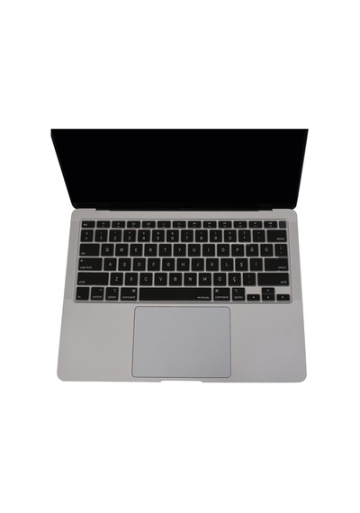 Türkçe Q Klavye Koruyucu Macbook Air 13 A2179 A2337 M1 Uyumlu Us Ansı Düz Enter Ultra İnce
