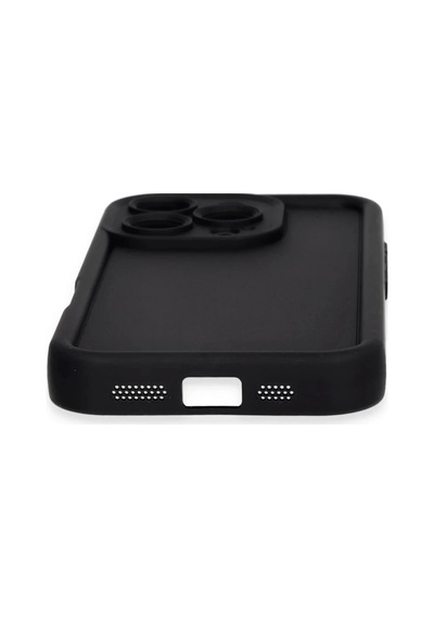Apple Uyumlu iPhone 16 Pro Uyumlu Kılıf Viera Silikon - Siyah