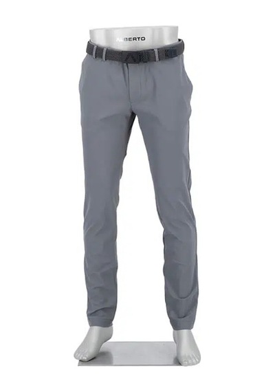 Alberto Ian 3xdry Cooler Slim Fit Erkek Pantolonu Grey 961