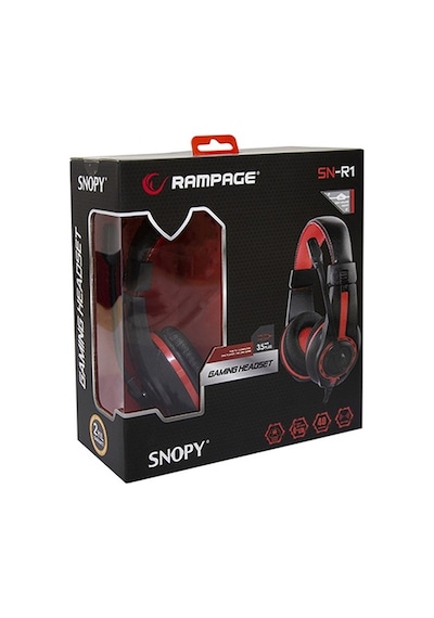 Rampage SN-R1 Mikrofonlu Kulak Üstü Oyuncu Kulaklığı