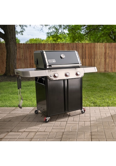 Genesis E-315 Gazlı Barbekü Siyah