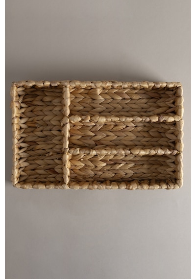 Koza Home Meander Su Sümbülü Saklama Düzenleme 45x 25x6 Cm 9077 Naturel